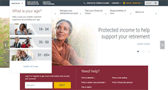 Desktop Screenshot of lincolnfinancial.com